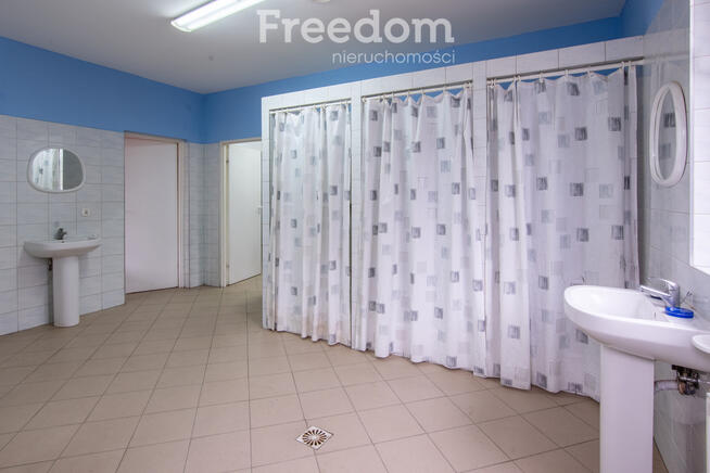 Hala produkcyjna z magazynem, biurami oraz działką