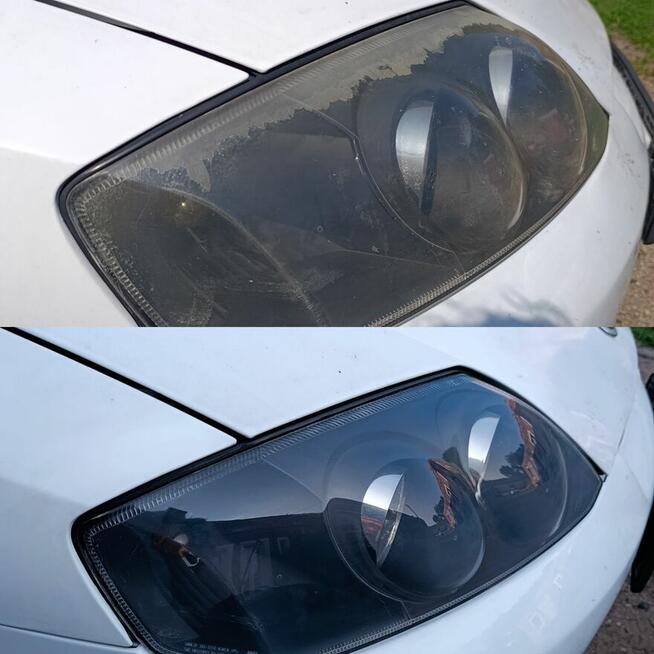 Polerowanie reflektorów D&P Żelazowski Detailing
