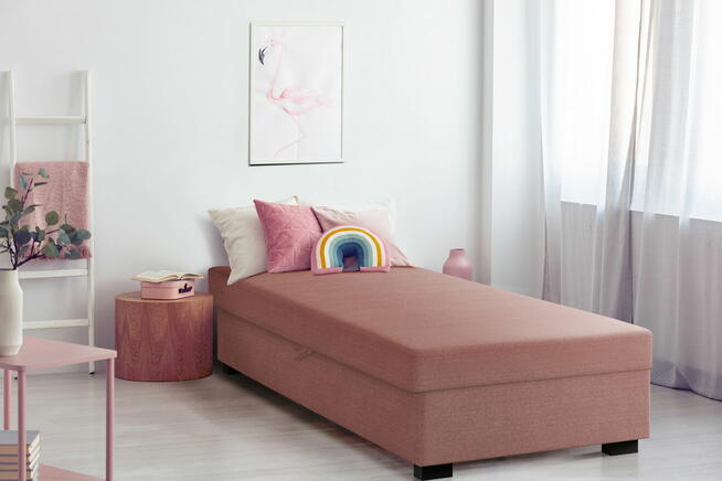 Tapczan jednoosobowy EKO łóżko hotelowe sofa kanapa HIT