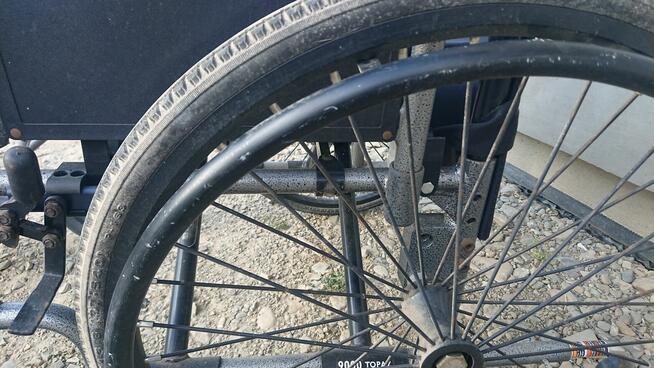 *Wózek Inwalidzki Składany Duży-Wyjątkowo Mocny*