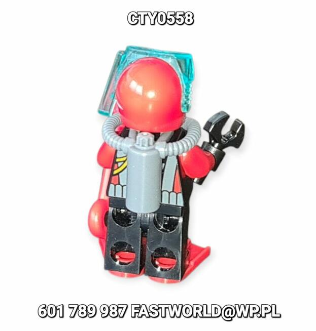 Lego City Płetwonurek CTY0558