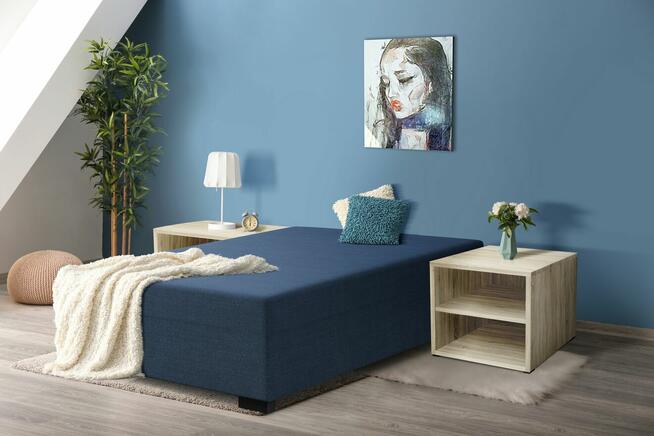 Tapczan jednoosobowy EKO łóżko hotelowe sofa kanapa HIT