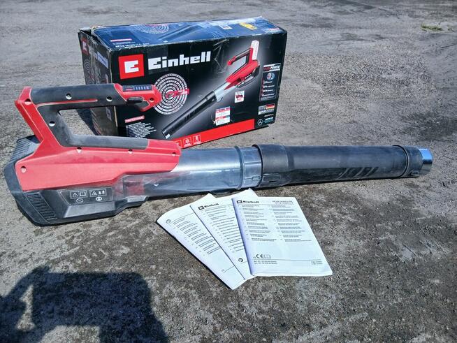 Dmuchawa akumulatorowe Einhell 2,15 kg ogród działka posesja