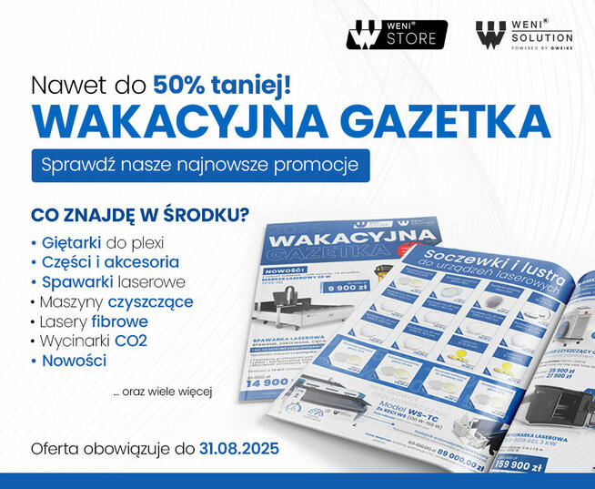 Znakowarka Laserowa WS-HL-1010 30W, Nowość!
