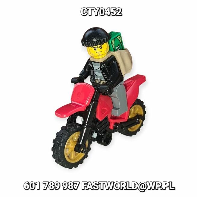 Lego City Bandit Male CTY0452