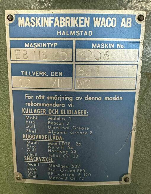 WACO EB HS MD - pila kapowka wachadlowa