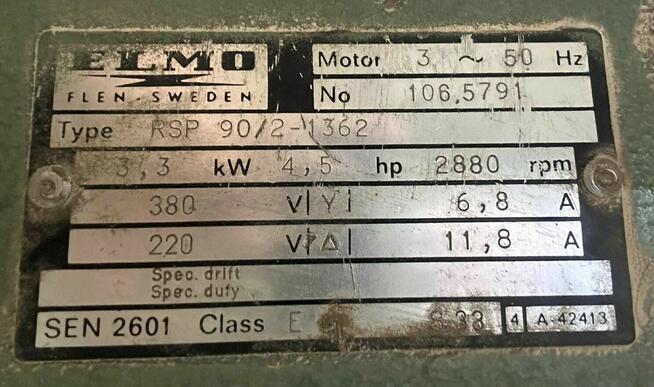 WACO EB HS MD - pila kapowka wachadlowa