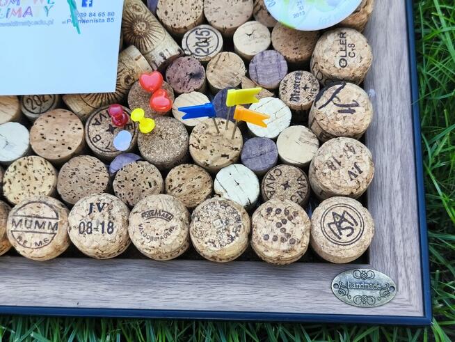 Tablica korkowa na zapiski