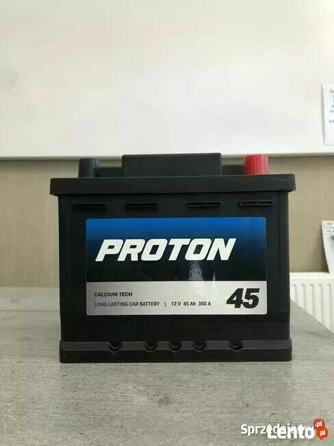 Akumulator 45Ah 350A PROTON EN prawy plus