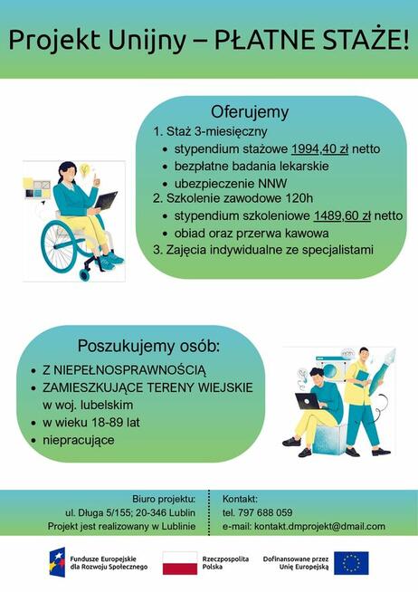 płatne szkolenie biurowe