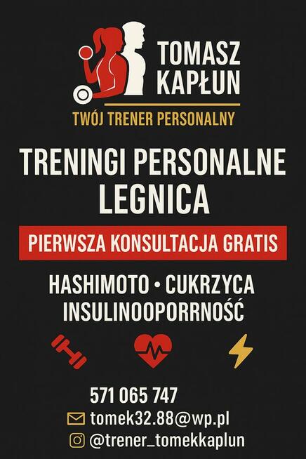 Trening Personalny, wsparcie dietetyczne