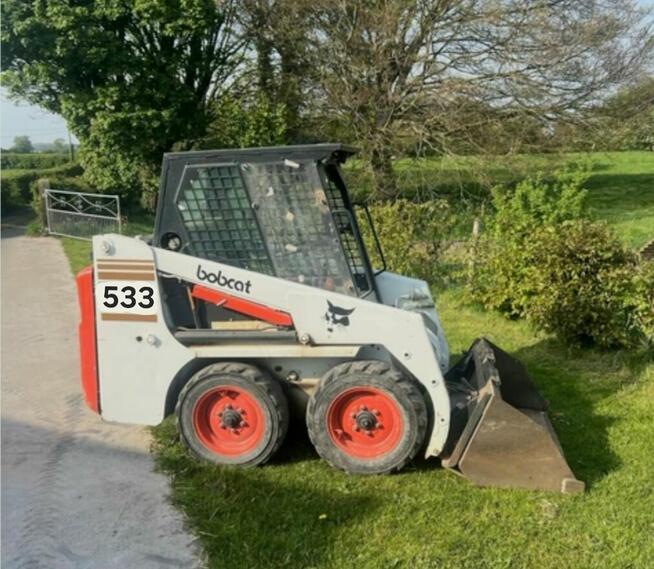 Ladowarka bobcat 533 4x4 rzeszow