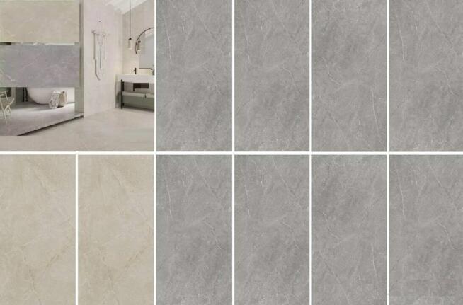 gres 59,8/119,8 wermex light grey rekt.mat-satynowy paradyż