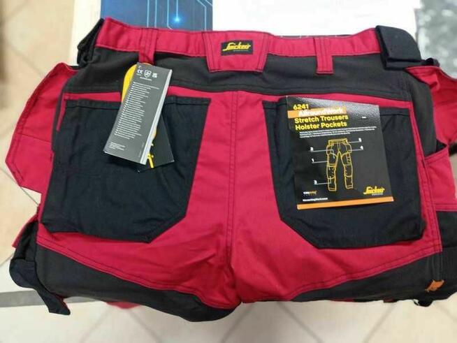 Snickers 6241 AllroundWork Red/Black – Rozmiar 54