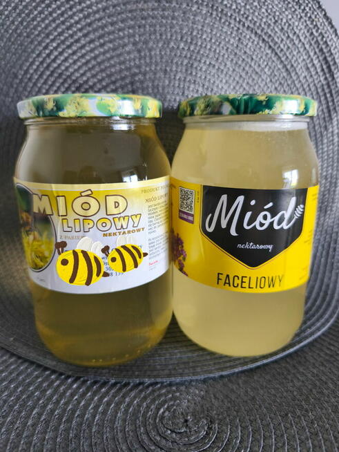 Sprzedam miód lipowy i faceliowy