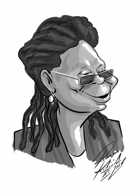 karykatury ze zdjęć i na imprezach