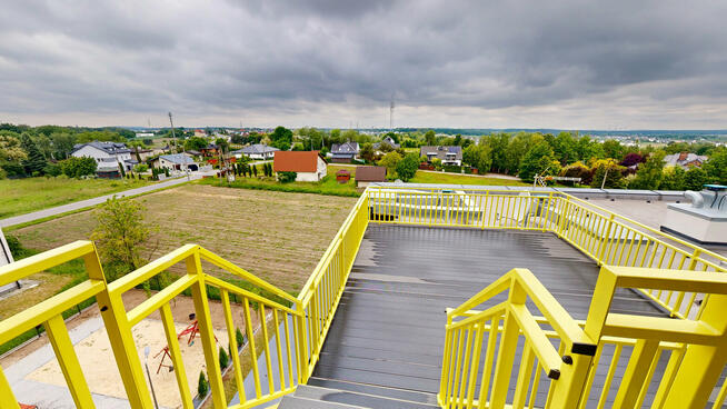 Mieszkanie z tarasem na dachu - stan deweloperski