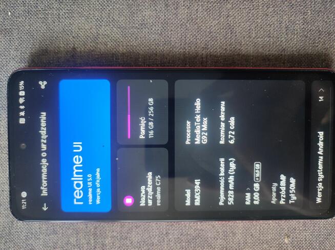 Sprzedam telefon Realme C75