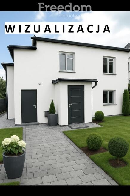 Dom w Olsztynku z budynkiem gospodarczym