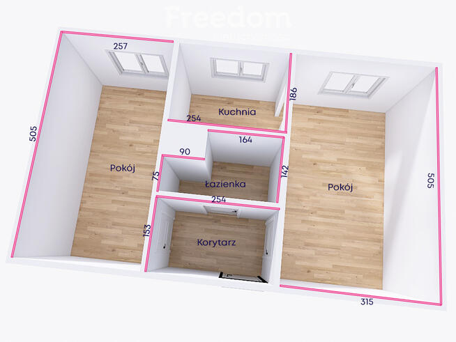 Stalowa Wola – 2 pokoje, 40 m², do remontu