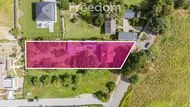 Działka budowlana 1944 m², Ursynów Prawdziwka