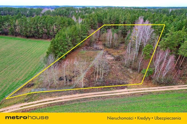 Piękna działka w otulinie lasu 5086m2 - Brzozowo