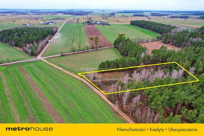 Piękna działka w otulinie lasu 5086m2 - Brzozowo