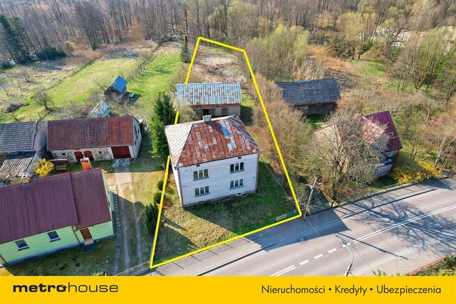 Dom z budynkiem gosp. na działce 1853m2 – Filipów