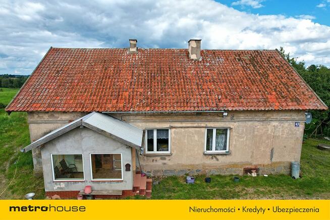 Gospodarstwo 17 ha, dom, budynki Mazury, Lakiele