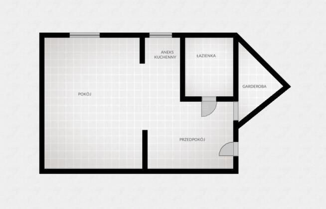 Klimatyczna kawalerka w kamienicy w Piasecznie.