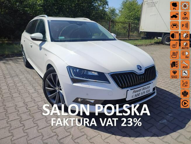 Škoda Superb Salon Polska fv23 bezwypadkowy L$K