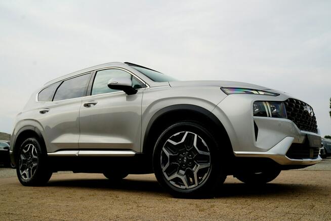 Hyundai Santa Fe FUL LED 7-osob panorama skóra kamery wentylacja parktronik TOTALNY MAX