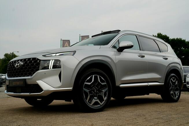 Hyundai Santa Fe FUL LED 7-osob panorama skóra kamery wentylacja parktronik TOTALNY MAX