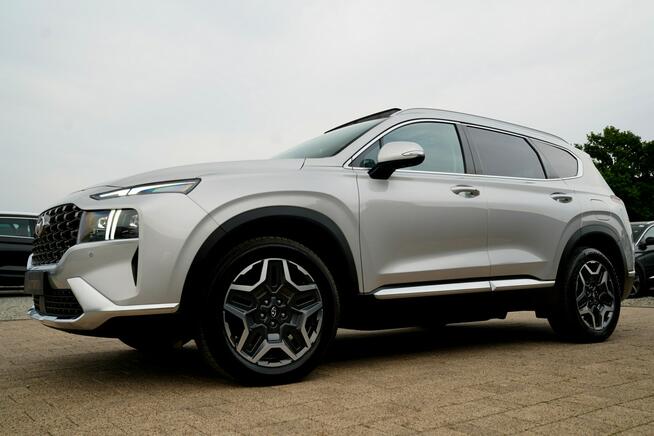 Hyundai Santa Fe FUL LED 7-osob panorama skóra kamery wentylacja parktronik TOTALNY MAX