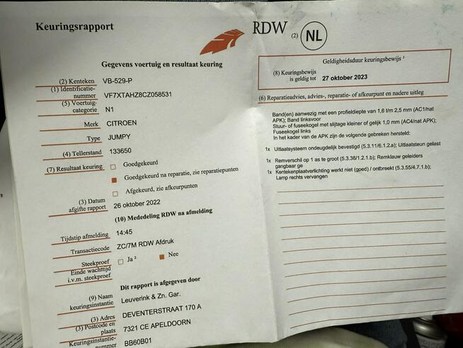 Citroen Jumpy Lift 2.0HDi 2013r Klimatyzacja VAT-1A Serwisowany Hak!