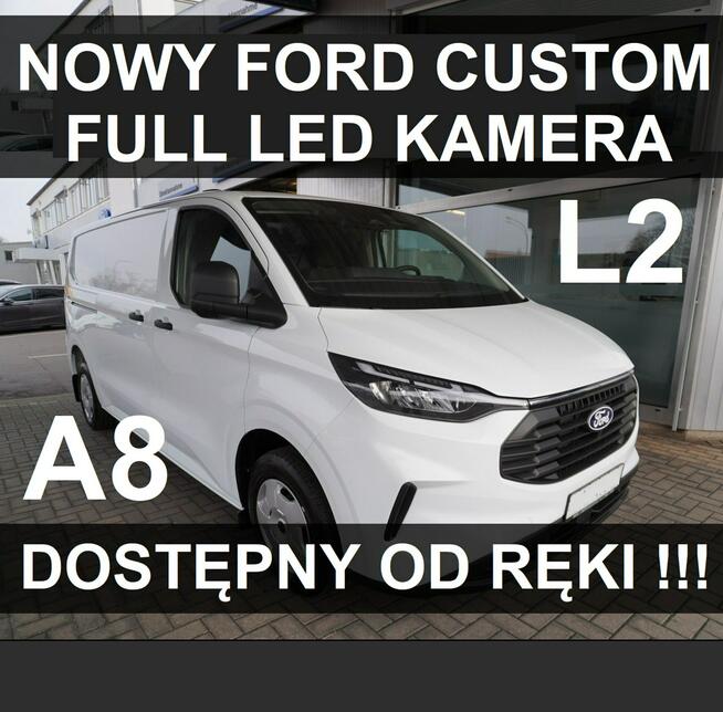 Ford Transit Custom A8 L2 136KM Full Led Zabudowa Paki  Super Niska cena ! 1814zł