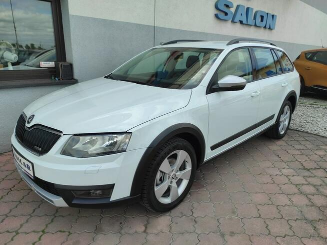 Škoda Octavia SCOUT, 4X4, tempomat, 6-biegów, klimatronik, grzane fotele, zarejestro
