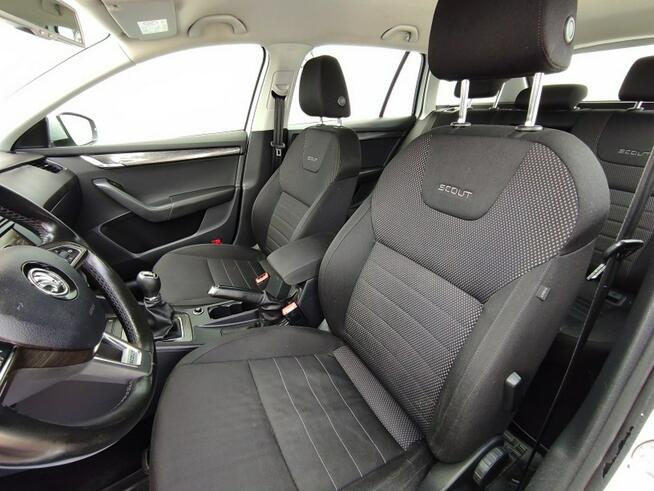 Škoda Octavia SCOUT, 4X4, tempomat, 6-biegów, klimatronik, grzane fotele, zarejestro