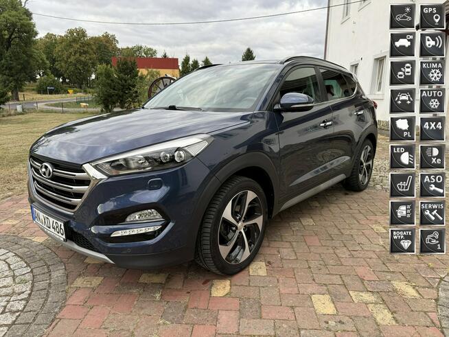 Hyundai Tucson 1.6GDI 177KM 85tys.km! AWD 4x4 z DE Bezwypadkowy Kamera Navi Gwarancja