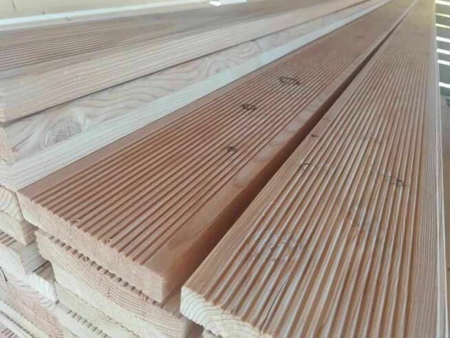 Deska tarasowa modrzew 135x27x4000