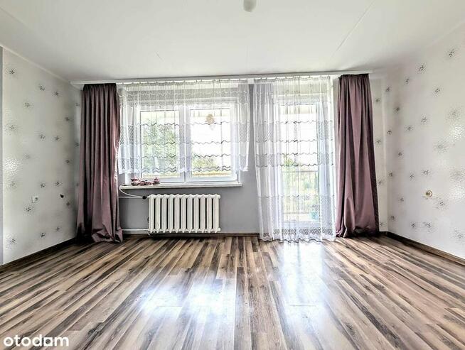 Mieszkanie 64m, 3 pokoje, parter, balkon, ogródek, piwnica