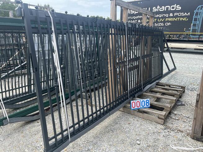 Brama przesuwna 1,5 x 4 m - Kuta Pałacowa Tradycyjna