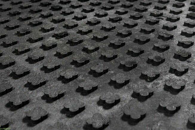 Płyta drogowa 120x180 cm 2 cm 50 ton czarna mata drogowa