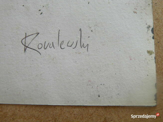 Grzegorz Kovalewski - EKSPRESJONIZM - Sygnowany