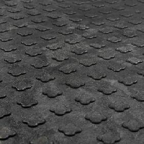 Płyta drogowa mata 120x4x240 cm czarna do 100 ton z mieszank