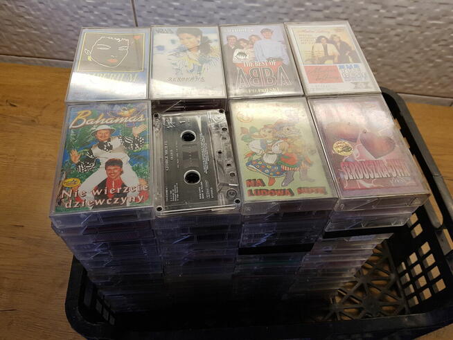 kasety magnetofonowe ,rytm wesele ,disco polo ,zestaw 120szt