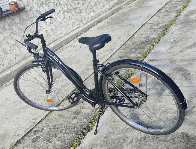 Rower Damski BTWIN Koła 28” Kolor Czarny Jak Nowy SPRAWNY J