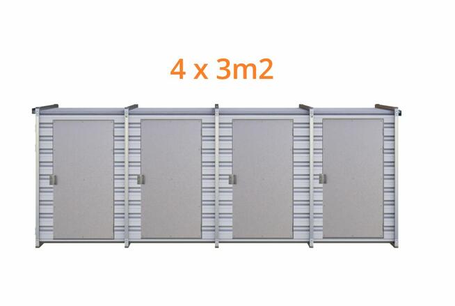 Magazyny samoobsługowe na sprzedaż 6m2/9m2/3x3m2/4x3m2