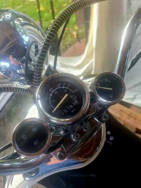 Skuter Grande Retro motorower 50/70 odblokowany