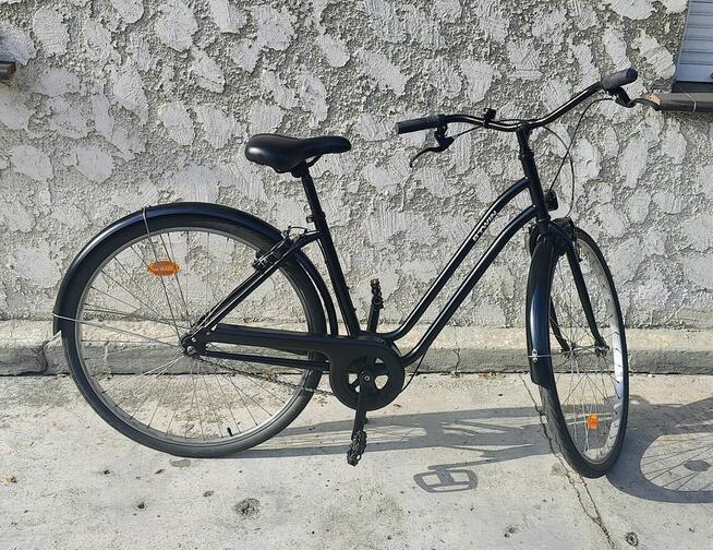 Rower Damski BTWIN Koła 28” Kolor Czarny Jak Nowy SPRAWNY J